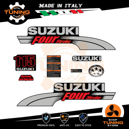 Kit adesivi motore marino - adesivi,